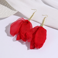 Flower Style Tassel Earring