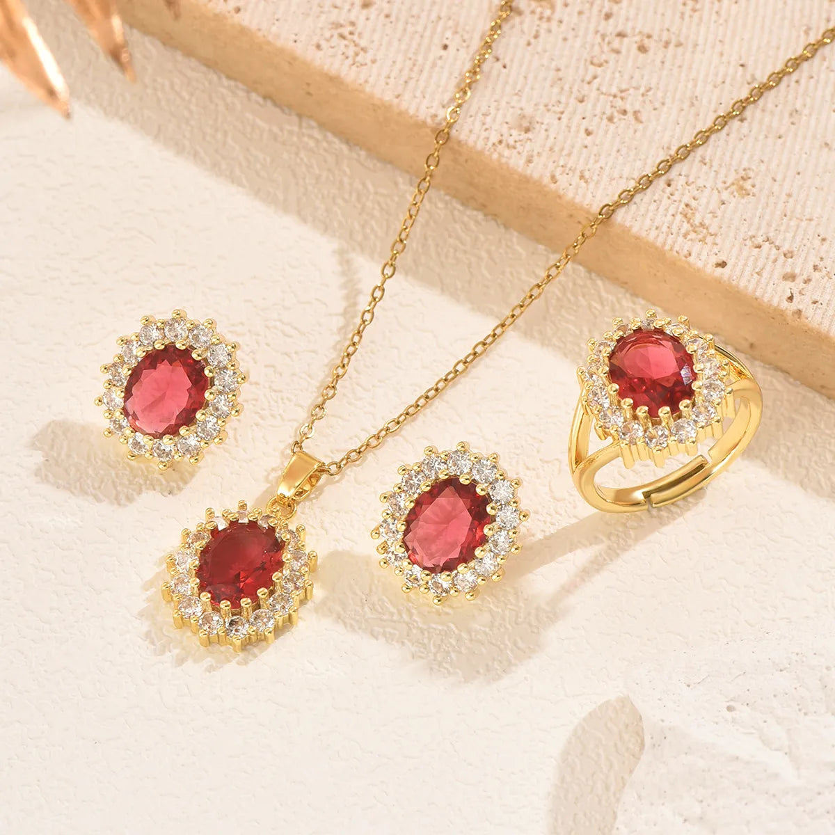 Gold Plated Elegant set