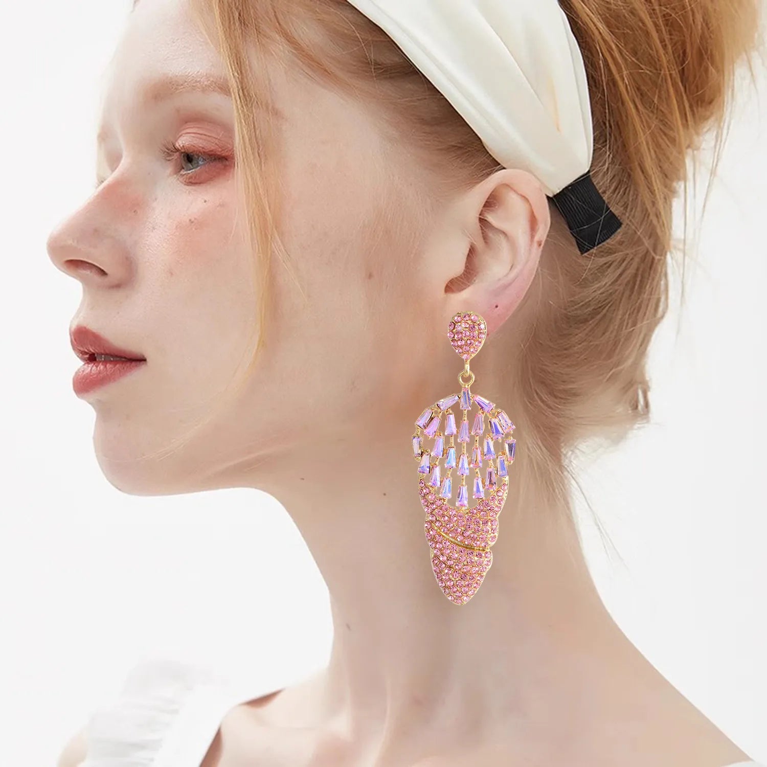 Crystal Tassel Earring