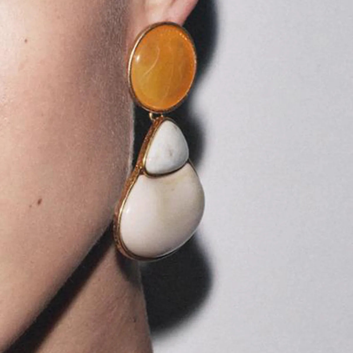 Triangle Dangle Earring