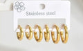 Minimal Gold Hoop Earrings