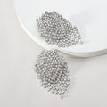 Shiny Rhinestone Tassel Earring